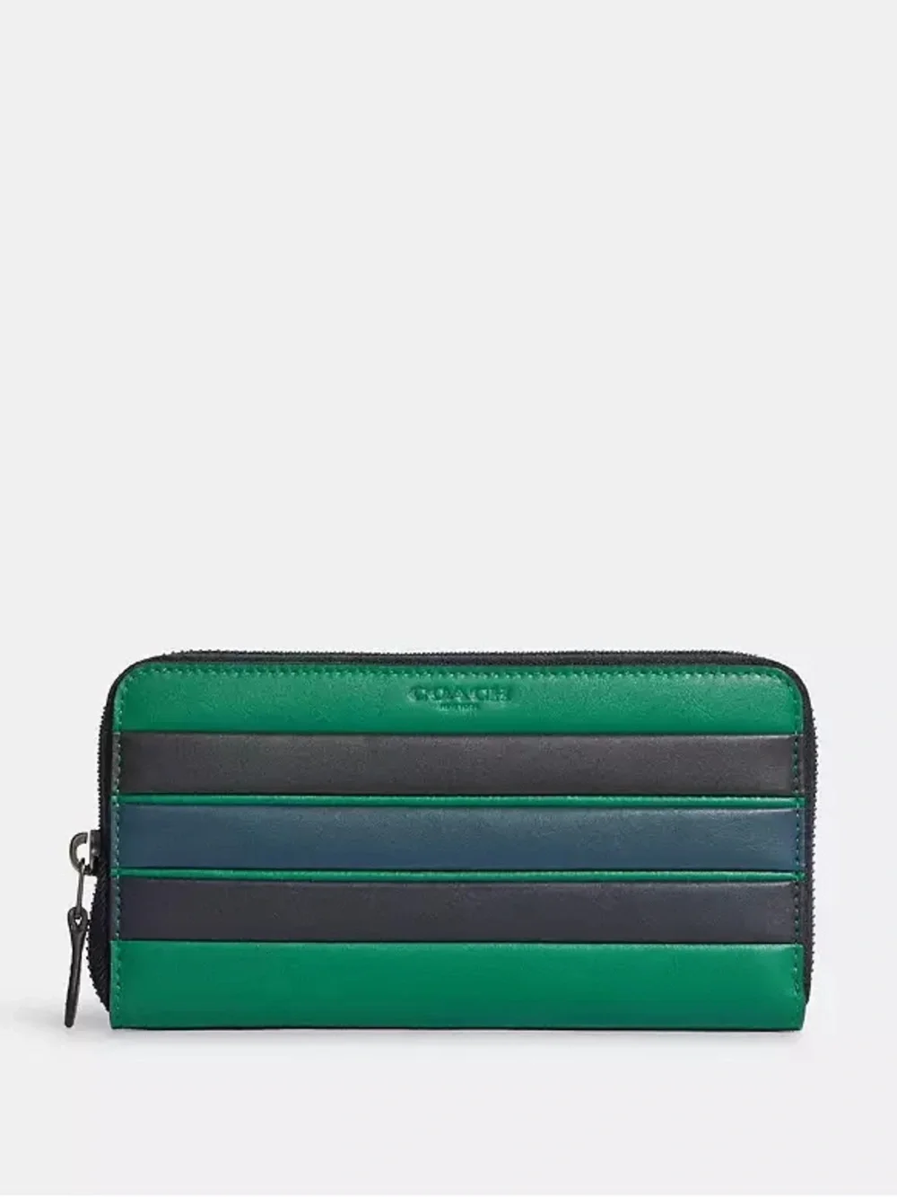 Coach Accordion Wallet With Varsity Stripe